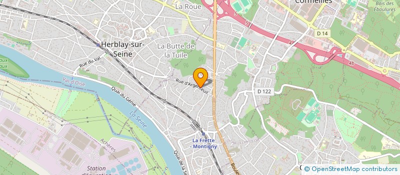 localisation de l'entreprise SCI BEKTEN  MONTIGNY-LES-CORMEILLES