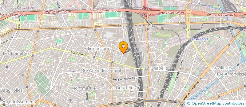 localisation de l'entreprise SCI BEL  PARIS