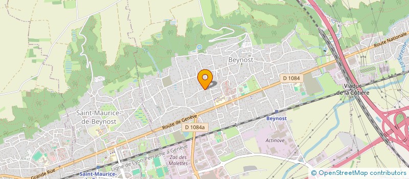 localisation de l'entreprise SCI BEL à BEYNOST