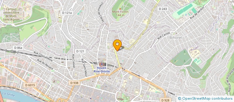 localisation de l'entreprise SCI BEL  ROUEN