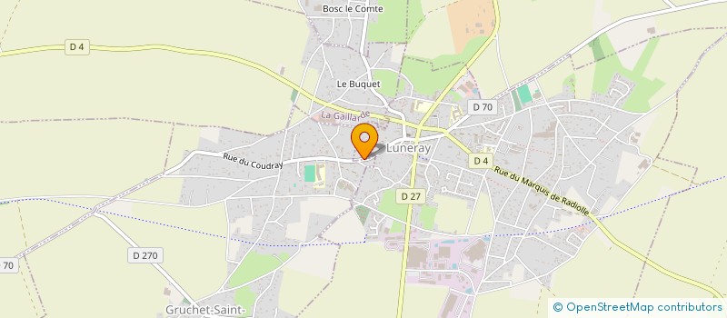 localisation de l'entreprise SCI BEL  LUNERAY