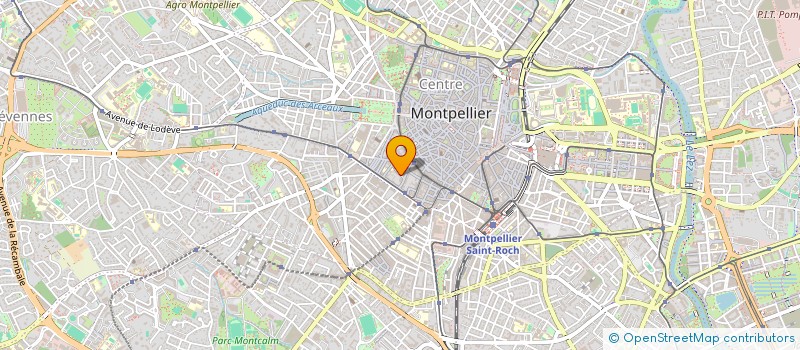 localisation de l'entreprise SCI BEL à MONTPELLIER