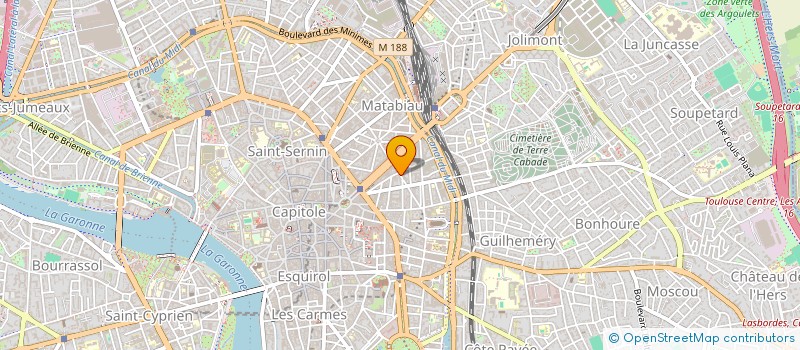 localisation de l'entreprise SCI BEL à TOULOUSE