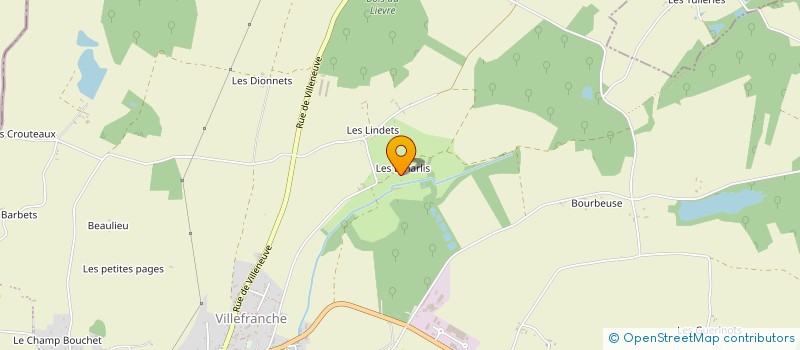 localisation de l'entreprise SCI BEL AIR à CHARNY OREE DE PUISAYE
