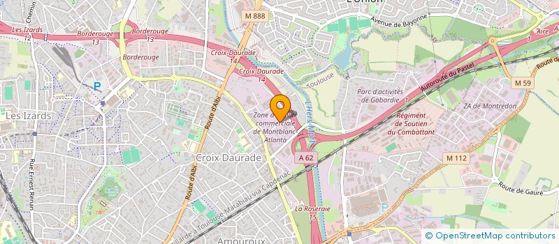 localisation de l'entreprise SCI BEL AIR à TOULOUSE