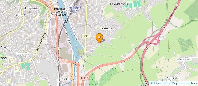 localisation de l'entreprise SCI BEL AIR à SAINT-MARTIN-BOULOGNE