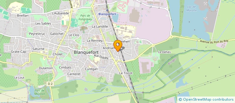 localisation de l'entreprise SCI BEL AIR à BLANQUEFORT