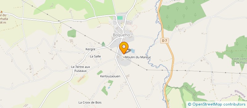 localisation de l'entreprise SCI BEL AIR  BOQUEHO