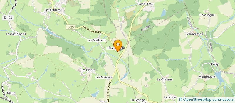 localisation de l'entreprise SCI BEL AIR à VARENNES-SOUS-DUN