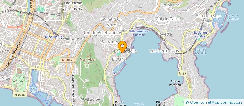 localisation de l'entreprise SCI BEL AIR à SAINT-JEAN-CAP-FERRAT
