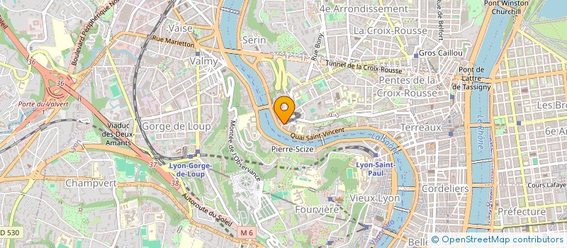 localisation de l'entreprise SCI BEL AIR à LYON