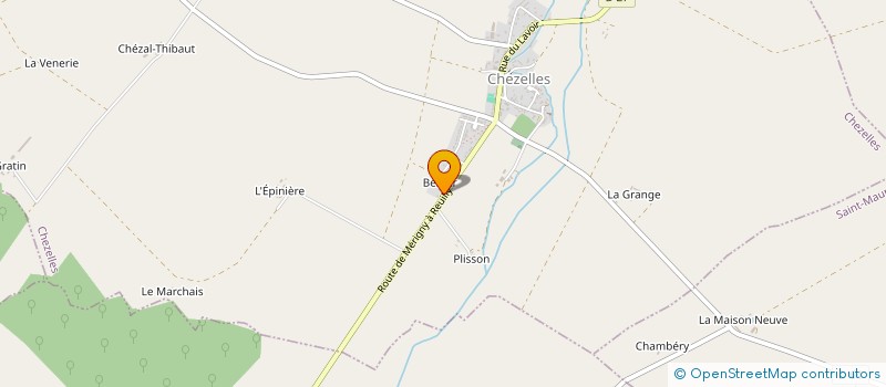 localisation de l'entreprise SCI BEL AIR à CHEZELLES
