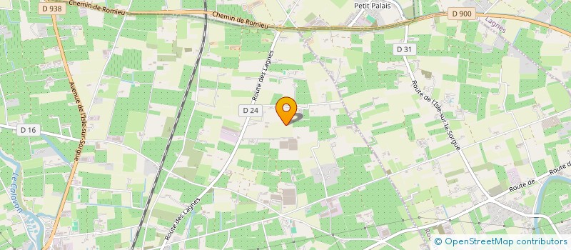 localisation de l'entreprise SCI BEL AIR  CAVAILLON