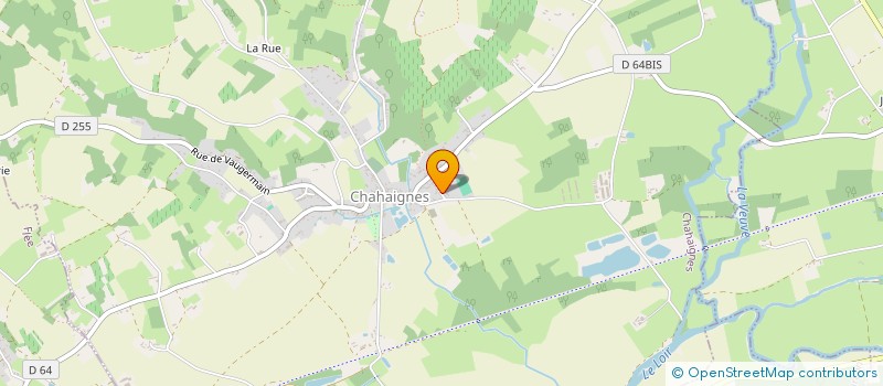 localisation de l'entreprise SCI BEL AIR  CHAHAIGNES