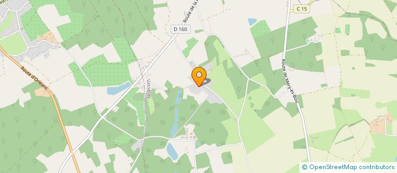 localisation de l'entreprise SCI BEL AIR  VASSELAY