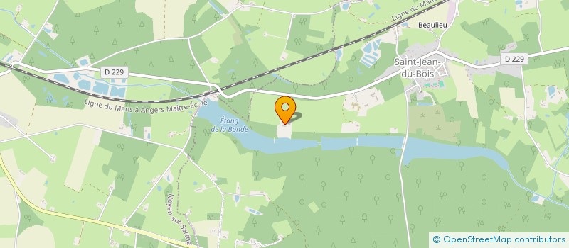 localisation de l'entreprise SCI BEL AIR  SAINT-JEAN-DU-BOIS