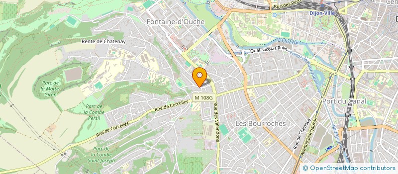 localisation de l'entreprise SCI BEL AIR à DIJON