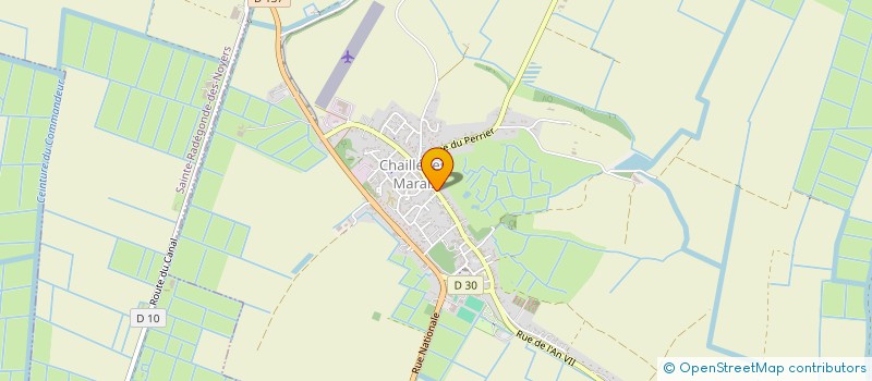 localisation de l'entreprise SCI BEL-AIR  CHAILLE-LES-MARAIS