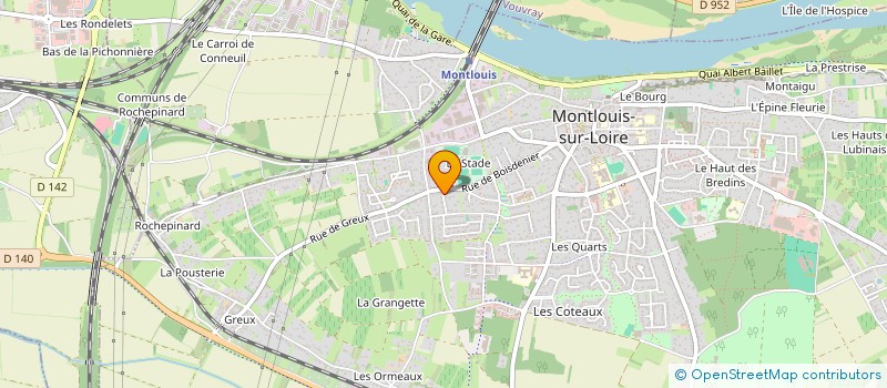 localisation de l'entreprise SCI BEL AIR MONTLOUIS à MONTLOUIS-SUR-LOIRE