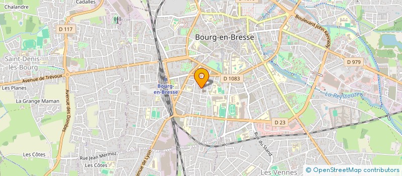 localisation de l'entreprise SCI BEL AIR TARDY à BOURG-EN-BRESSE