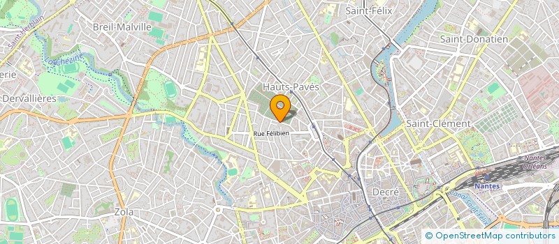 localisation de l'entreprise SCI BEL&BAULT  NANTES