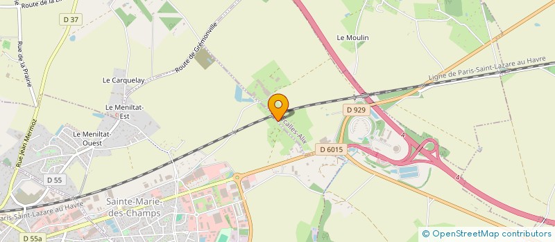 localisation de l'entreprise SCI BEL CANTO  ECALLES-ALIX