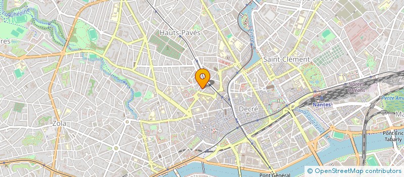 localisation de l'entreprise SCI BEL EBAT à NANTES