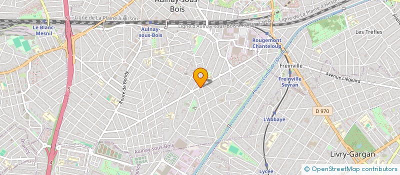 localisation de l'entreprise SCI BEL HOME à AULNAY-SOUS-BOIS