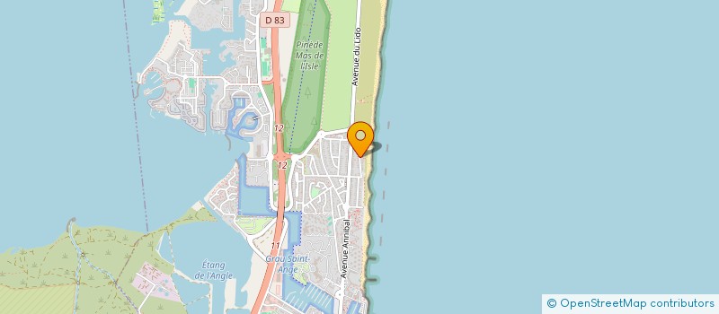 localisation de l'entreprise SCI BEL HORIZON  LE BARCARES