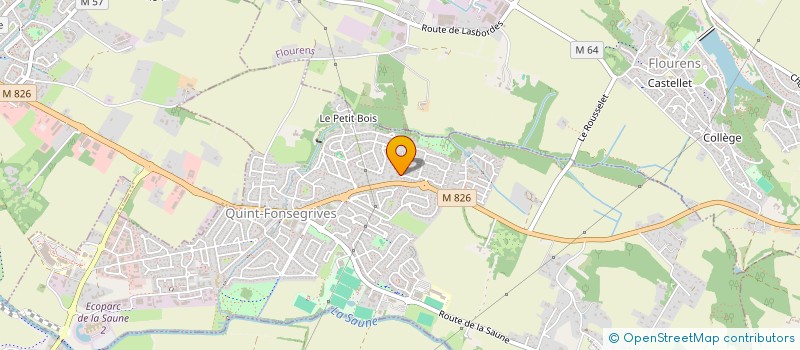 localisation de l'entreprise SCI BEL HORIZON  QUINT-FONSEGRIVES