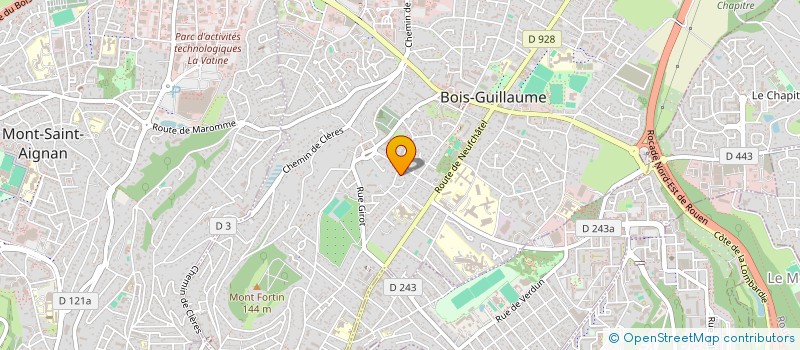 localisation de l'entreprise SCI BEL HORIZON à BOIS-GUILLAUME