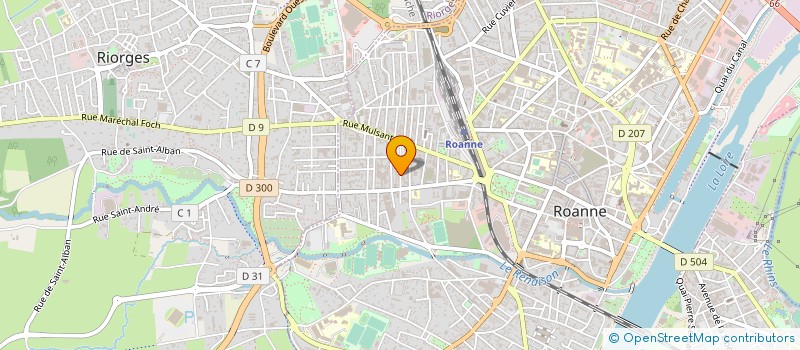 localisation de l'entreprise SCI BEL'IMMO  MABLY