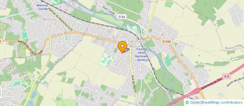 localisation de l'entreprise SCI BEL ISLES  SAINT-GERMAIN-SUR-MORIN