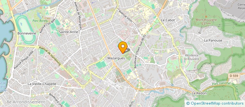 localisation de l'entreprise SCI BEL OMBRE à MARSEILLE
