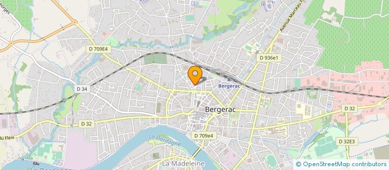 localisation de l'entreprise SCI BEL S à BERGERAC