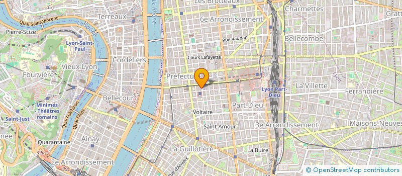 localisation de l'entreprise SCI BELA  LYON