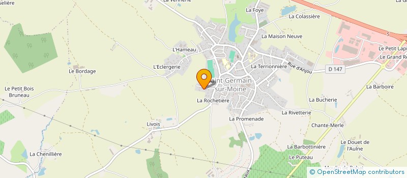 localisation de l'entreprise SCI BELAC IMMOBILIER à SEVREMOINE