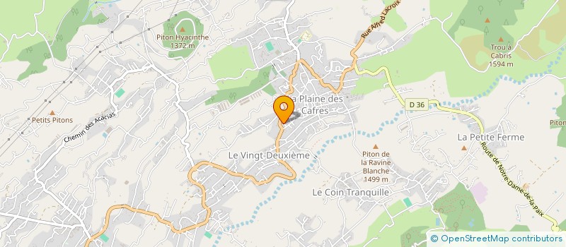 localisation de l'entreprise SCI BELAICA à LE TAMPON
