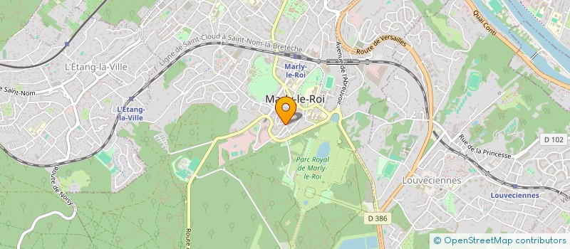 localisation de l'entreprise SCI BELAID  MARLY-LE-ROI