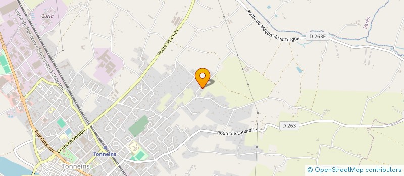 localisation de l'entreprise SCI BELAIR IMMO  TONNEINS