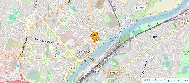 localisation de l'entreprise SCI BELARG à THIONVILLE