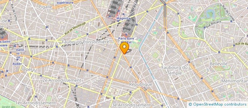 localisation de l'entreprise SCI BELARGENT  PARIS