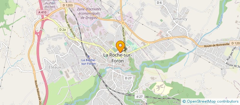 localisation de l'entreprise SCI BELASSUR  LA ROCHE-SUR-FORON