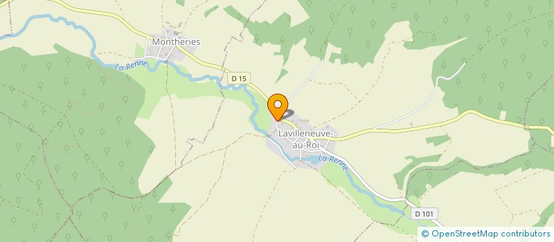 localisation de l'entreprise SCI BELATECHE FRERES  BRIENNE-LE-CHATEAU