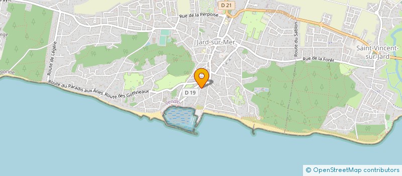 localisation de l'entreprise SCI BELAUD à JARD-SUR-MER
