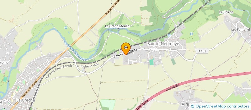 localisation de l'entreprise SCI BELAVIMA  FRESSINES