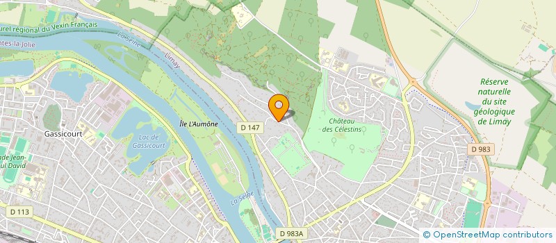 localisation de l'entreprise SCI BELBACH IMMOBILIER  LIMAY