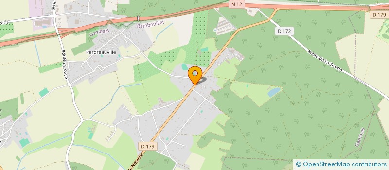 localisation de l'entreprise SCI BELBATI PERE & FILS  GAMBAIS