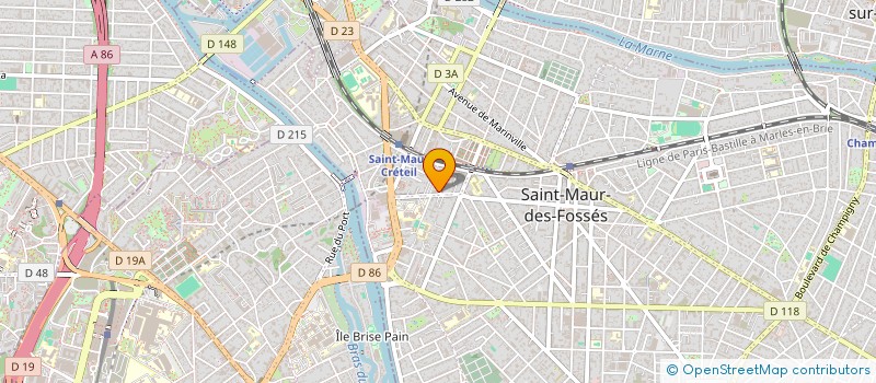 localisation de l'entreprise SCI BELCO BORDEAUX à SAINT-MAUR-DES-FOSSES