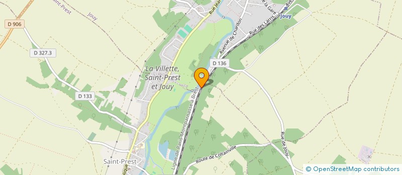 localisation de l'entreprise SCI BELE à JOUY